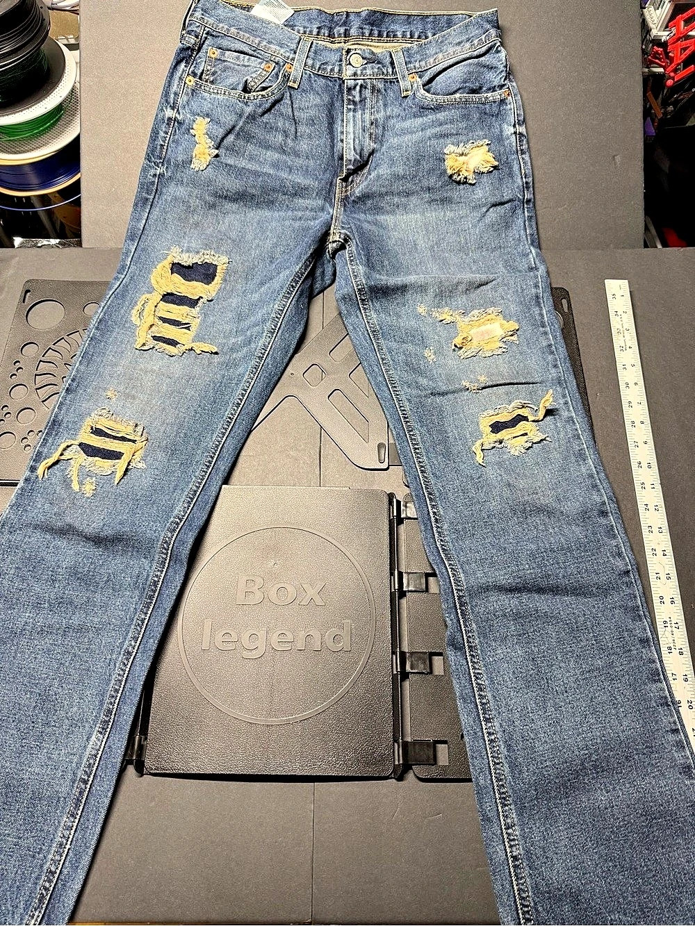 Levi's 511 Men's Straight Jeans W32 L34 Blue